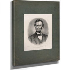 Abraham Lincoln_the Martyr President Assassinated April 14th 1865 1865 — Stretched Canvas Print | Bella Frye
