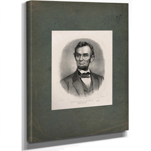 Abraham Lincoln_the Martyr President Assassinated April 14th 1865 1865 — Stretched Canvas Print | Bella Frye