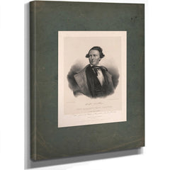 The Gallant Capt Walker of the Texan Rangers Who Fell at the Battle of Huamantla on the 9th of Octer 1847 1847 — Stretched Ca