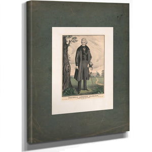 General Andrew Jackson_ the Hero the Sage and the Patriot 1845 — Stretched Canvas Print | Bella Frye