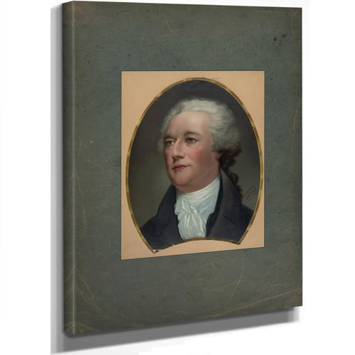 Alexander Hamilton Born 1751 Died 184 1896 — Stretched Canvas Print | Bella Frye