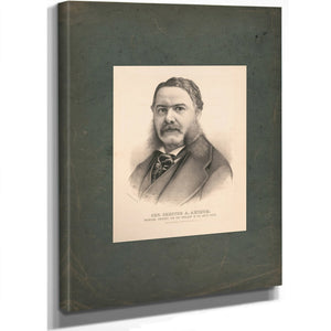 Gen Chester a Arthur Republican Candidate for Vice President of the United States 188 — Stretched Canvas Print | Bella Frye
