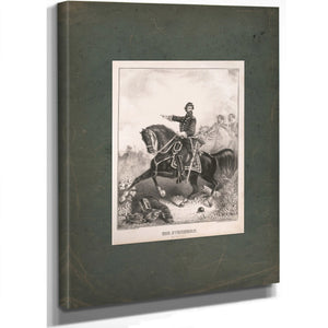 George Stoneman 19th Century — Stretched Canvas Print | Bella Frye