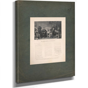 The Proclamation of Emancipation 1895 — Stretched Canvas Print | Bella Frye