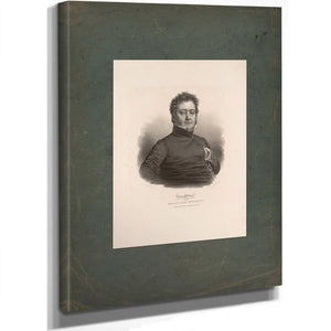 Garret D Wall Senator From New Jersey 1835 1841 — Stretched Canvas Print | Bella Frye