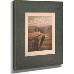 Union Soldiers at Point Lookout Tennessee 1863 188 — Stretched Canvas Print | Bella Frye