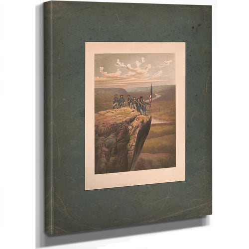 Union Soldiers at Point Lookout Tennessee 1863 188 — Stretched Canvas Print | Bella Frye