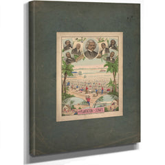 From the Plantation to the Senate 1883 — Stretched Canvas Print | Bella Frye