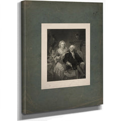 Washington at Home 1867 — Stretched Canvas Print | Bella Frye