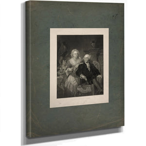 Washington at Home 1867 — Stretched Canvas Print | Bella Frye
