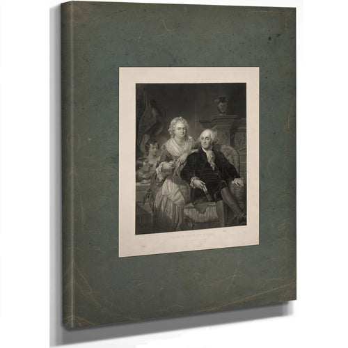 Washington at Home 1867 — Stretched Canvas Print | Bella Frye