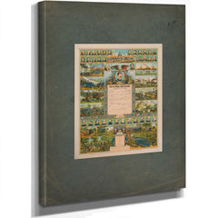 Pictorial War Records 1899 — Stretched Canvas Print | Bella Frye