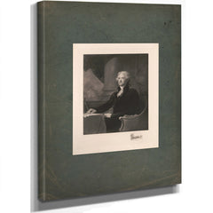 Thomas Jefferson 1897 — Stretched Canvas Print | Bella Frye