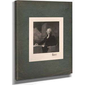 Thomas Jefferson 1897 — Stretched Canvas Print | Bella Frye