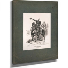 Ambrose Everts Burnside 19th Century — Stretched Canvas Print | Bella Frye