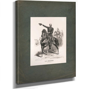 Ambrose Everts Burnside 19th Century — Stretched Canvas Print | Bella Frye