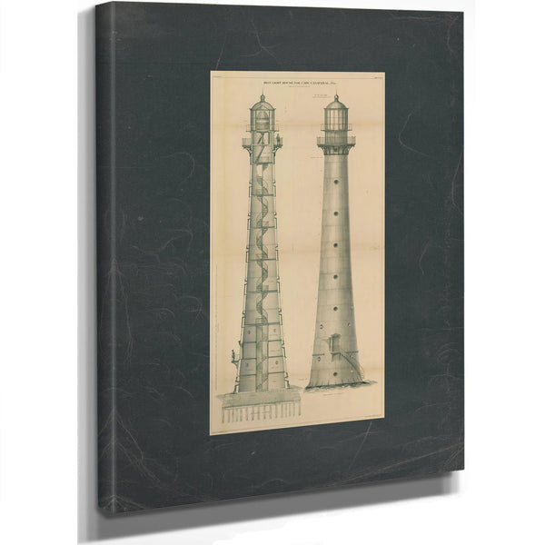 Cape Canaveral Iron Sentinel the Keepers Spiral Ascent — Stretched Canvas Print | Bella Frye