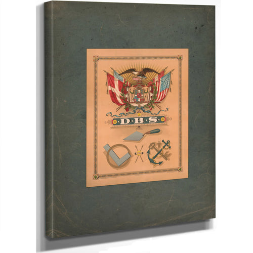 Dbs 1894 — Stretched Canvas Print | Bella Frye
