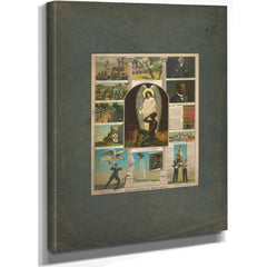 Afro American Monument 1897 — Stretched Canvas Print | Bella Frye