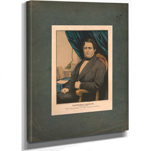 Hannibal Hamlin Republican Candidate for Vice President of the United States 186 — Stretched Canvas Print | Bella Frye