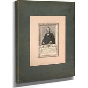 Abraham Lincoln 1918 — Stretched Canvas Print | Bella Frye