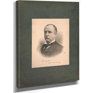 James Edwin Campbell 1895 — Stretched Canvas Print | Bella Frye