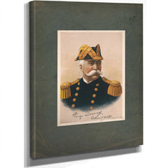 Dmiral George Dewey 1899 — Stretched Canvas Print | Bella Frye