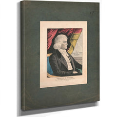 George M Dallas Vice President of the United States 1844 — Stretched Canvas Print | Bella Frye