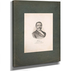 Eminent Colored Men Joseph C Price 1894 — Stretched Canvas Print | Bella Frye