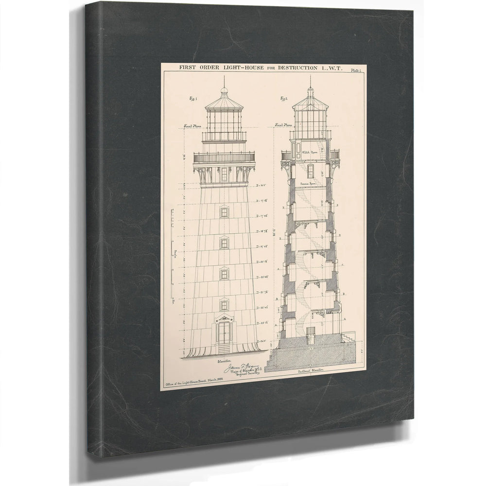 The Destruction Island Beacon Engineering Drawings for a Sentinel of the Shipwreck Coast