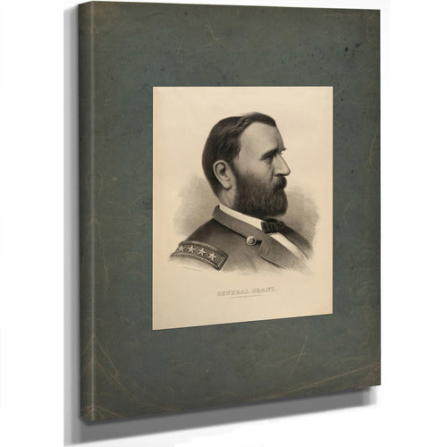General Grant 1885 — Stretched Canvas Print | Bella Frye