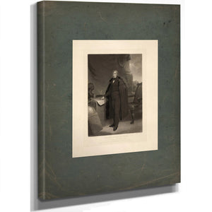 William Henry Harrison Late President of the United States 1841 — Stretched Canvas Print | Bella Frye