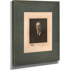 Sincerely Yours William H Taft 191 — Stretched Canvas Print | Bella Frye