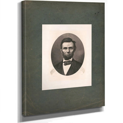 Abraham Lincoln 1894 — Stretched Canvas Print | Bella Frye