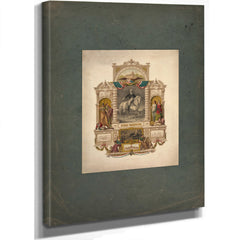 George Washington 1877 — Stretched Canvas Print | Bella Frye