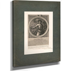 John Paul Jones Commodore Au Service Des Etats Unis De Lame╠ürique 178s — Stretched Canvas Print | Bella Frye