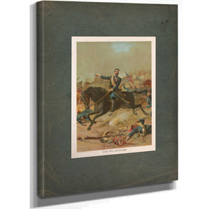General Philip Sheridan 1891 — Stretched Canvas Print | Bella Frye