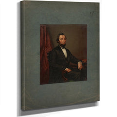 Abraham Lincoln 19th Century — Stretched Canvas Print | Bella Frye