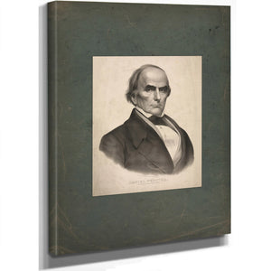 Daniel Webster 1852 — Stretched Canvas Print | Bella Frye