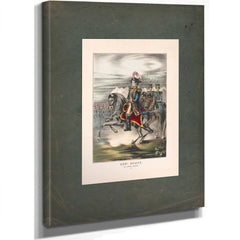 General Scott at Cerro Gordo 1847 — Stretched Canvas Print | Bella Frye