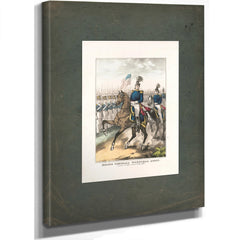 Major General Winfield Scott General in Chief United States Army 1846 — Stretched Canvas Print | Bella Frye