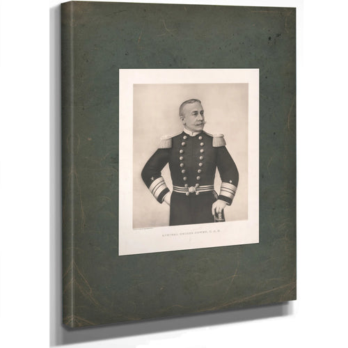Admiral George Dewey Usn 1899 — Stretched Canvas Print | Bella Frye