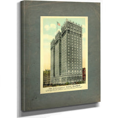 The Vanderbilt Hotel Gilded Age Manhattan Architecture Print — Stretched Canvas Print | Bella Frye
