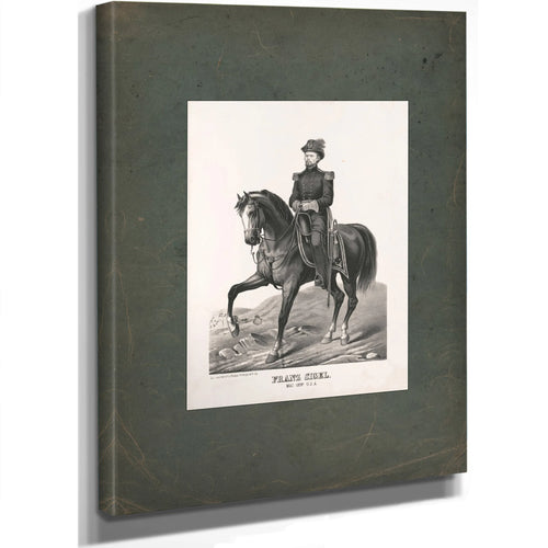 Franz Sigel 19th Century — Stretched Canvas Print | Bella Frye