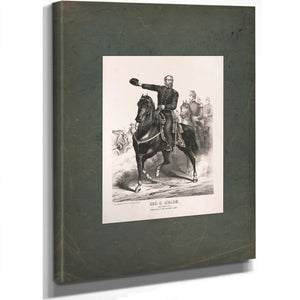 George Gordon Meade 19th Century — Stretched Canvas Print | Bella Frye