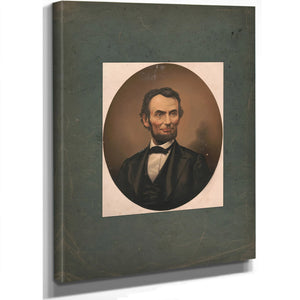 Abraham Lincoln 186 1865 1 — Stretched Canvas Print | Bella Frye
