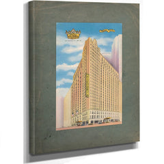 The Victoria Affair Midtown Secrets in Art Deco Splendor — Stretched Canvas Print | Bella Frye
