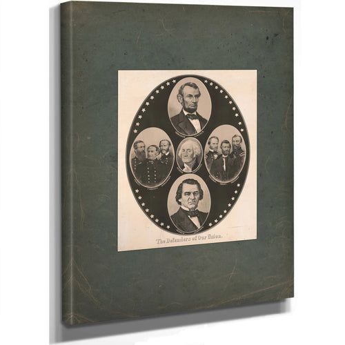 The Defenders of Our Union 19th Century — Stretched Canvas Print | Bella Frye
