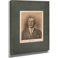 Woodrow Wilson 1913 — Stretched Canvas Print | Bella Frye