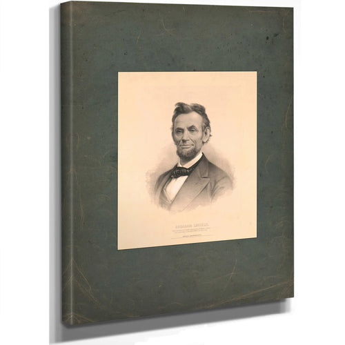 Abraham Lincoln 19th Century 7 — Stretched Canvas Print | Bella Frye